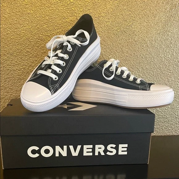 CHUCK TAYLOR ALL STAR MOVE CANVAS PLATFORM SNEAKERS NEW! - Picture 1 of 8